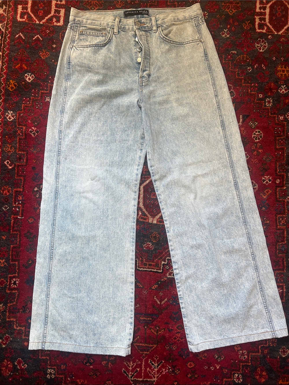 Veronica Beard Wide Lef Jeans